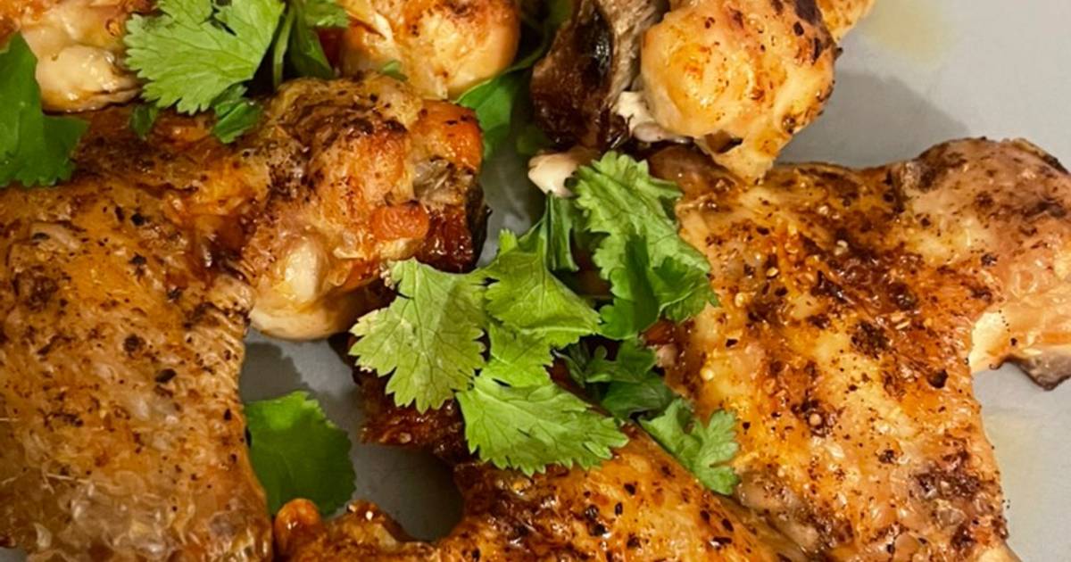 Japanese 7 Spice Chicken Wings Recipe by Sonia - Cookpad