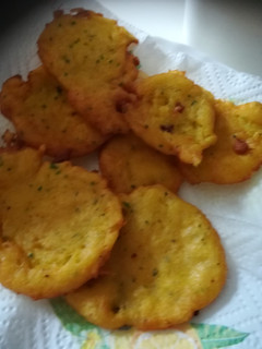 Una foto de Tortillitas de bacalao