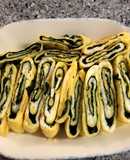 Trứng cuộn lá rong biển chiên