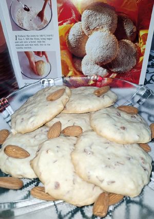 A picture of Mexican Almond Cookies.