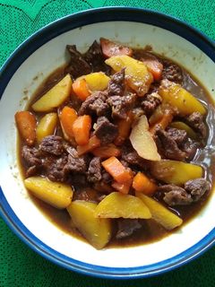 Foto resep 01. Nikujaga / semur daging ala jepang