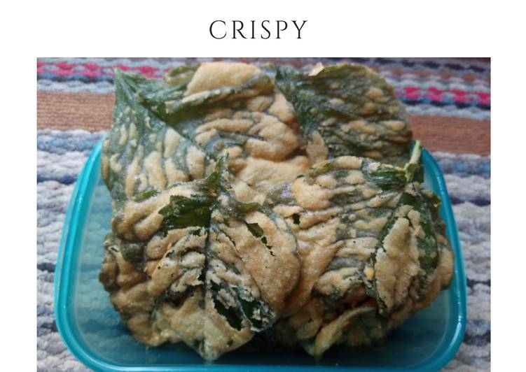 Cara Gampang Menyiapkan Keripik Bayam Crispy, Bikin Ngiler