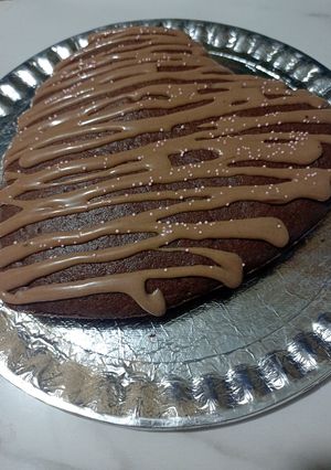 عکسی از دستور کیک شکلاتی یک تخم مرغی