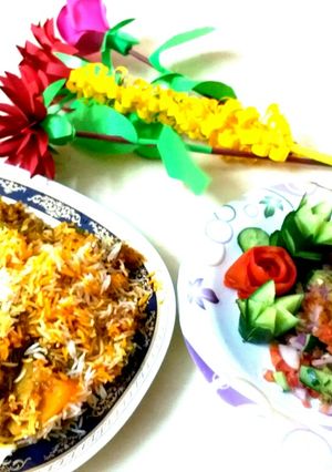 A picture of Special biryani.
