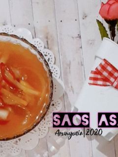 Foto resep Saos Asam Manis