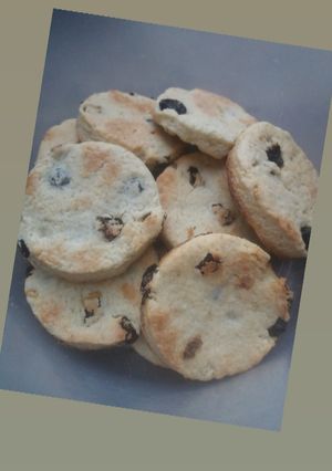 Una foto de Galletitas con pasas de uva