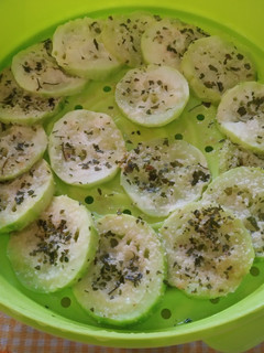Una foto de Calabacín al Microondas o en Freidora de Aire (Airfryer)