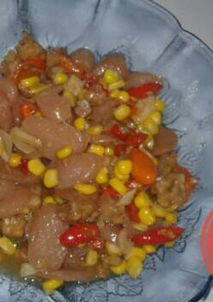 Foto resep Sosis Jagung Tempe saus tiram