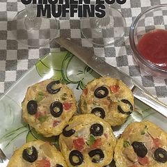 A picture of Chicken Egg Muffins 😋.