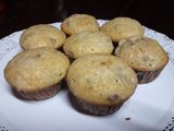 Magdalenas con nueces