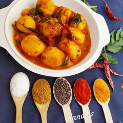 Masala potato A picture of Masala potato.