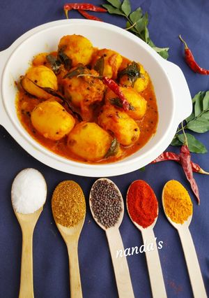 A picture of Masala potato.