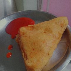 Bread pakora A picture of Bread pakora.