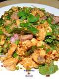 ลาบไก่กรอบ