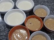 Una foto de postre serenito maizena