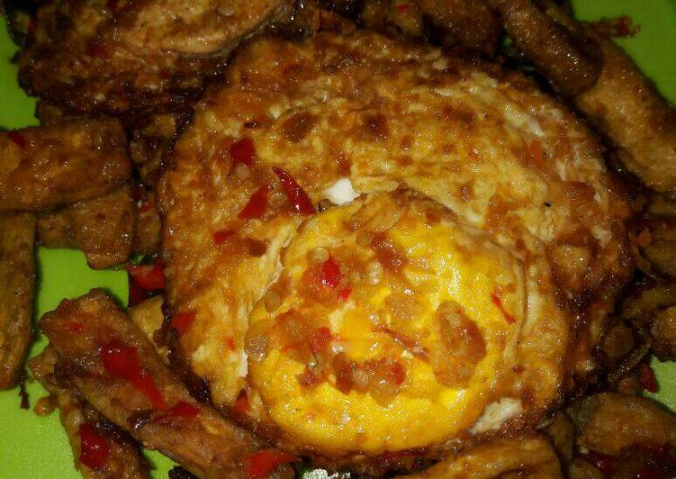 Balado Tahu Telor Pedas Manis