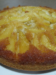 Una foto de Torta invertida de Manzana