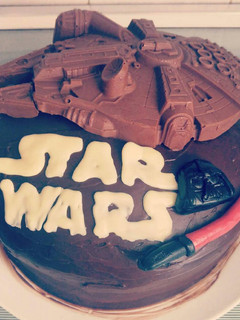Una foto de Tarta StarWars