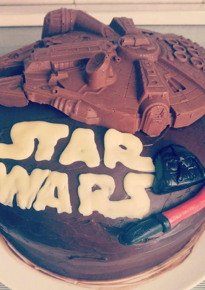 Una foto de Tarta StarWars