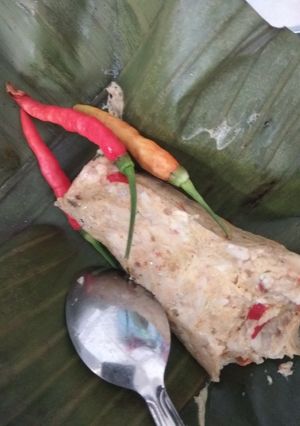 Foto resep Botok teri nasi endes
