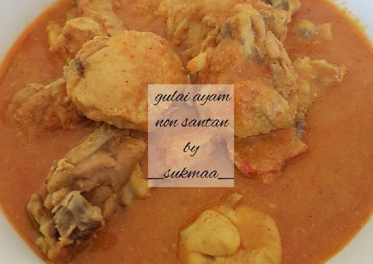 Cara Gampang Menyiapkan Gulai Ayam Non Santan Anti Gagal