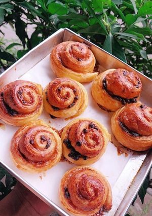 Foto resep 86. Cinnamon Roll base Danish Pastry