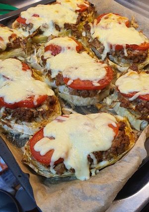 Zdjęcie przepisu Kapuściany burger.