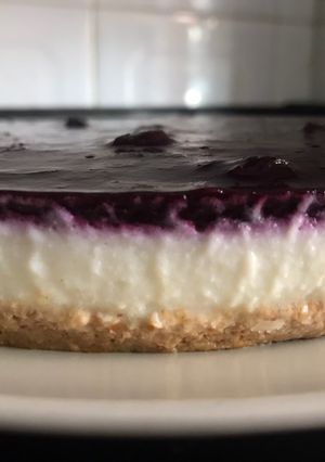 Una foto de Tarta de queso Fit