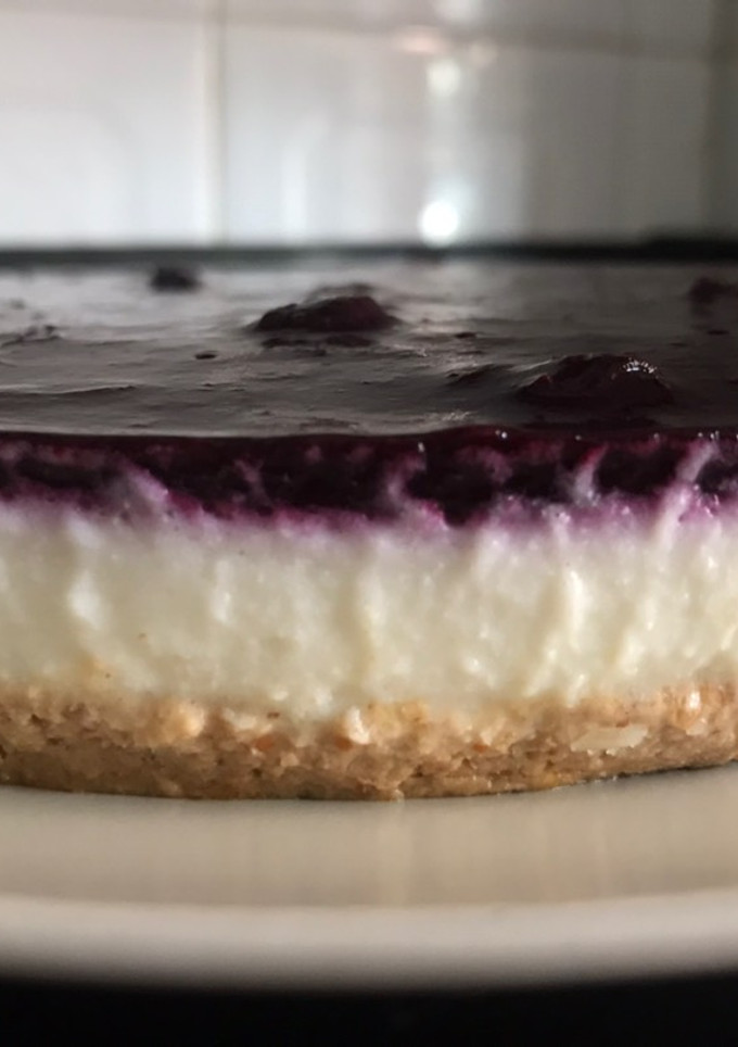 Una foto de Tarta de queso Fit