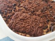 Una foto de chocotorta diferente