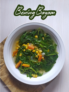 Foto resep Bening bayam