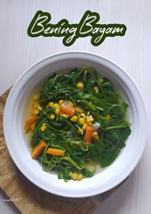 Foto resep Bening bayam