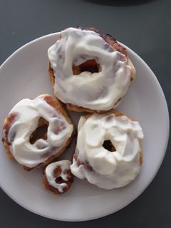 Una foto de Donuts de zanahoria