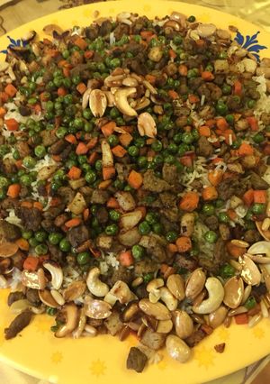صورة لوصفة الاوزي على طريقتي
