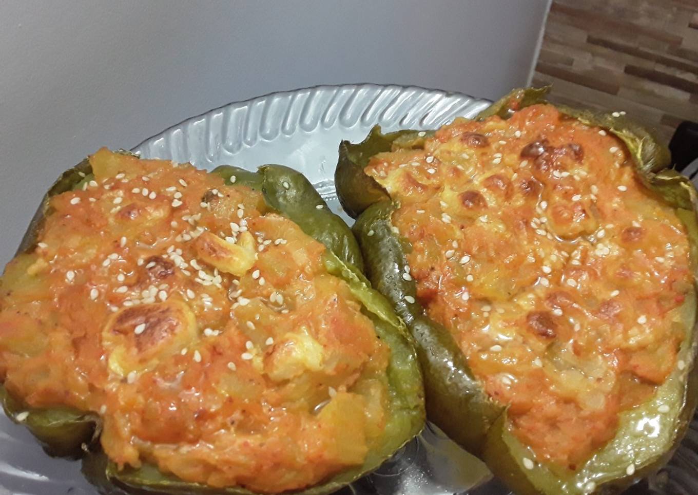 Chayotes / Guatila / Cidra rellenos de Atún!!!