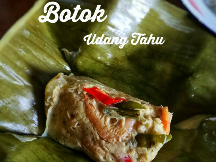 Cara Gampang Membuat Botok Udang Tahu *Resep Bu Hadi* Anti Gagal