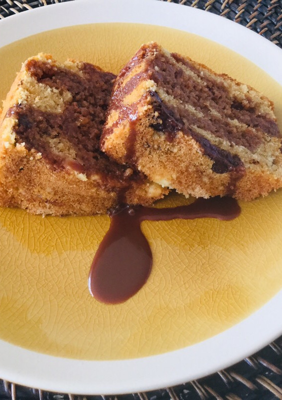 Una foto de Bizcocho de almendras y chocolate sin gluten