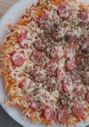 Foto resep Pizza sosis simple enak mantap