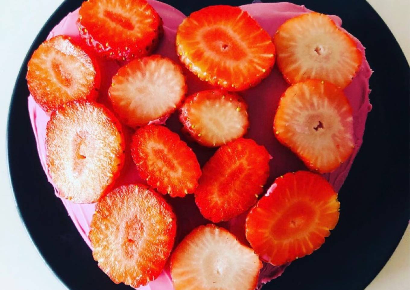 Mon fraisier revisité, coeur Ruby