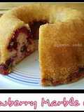 Strawberry Marble Cake