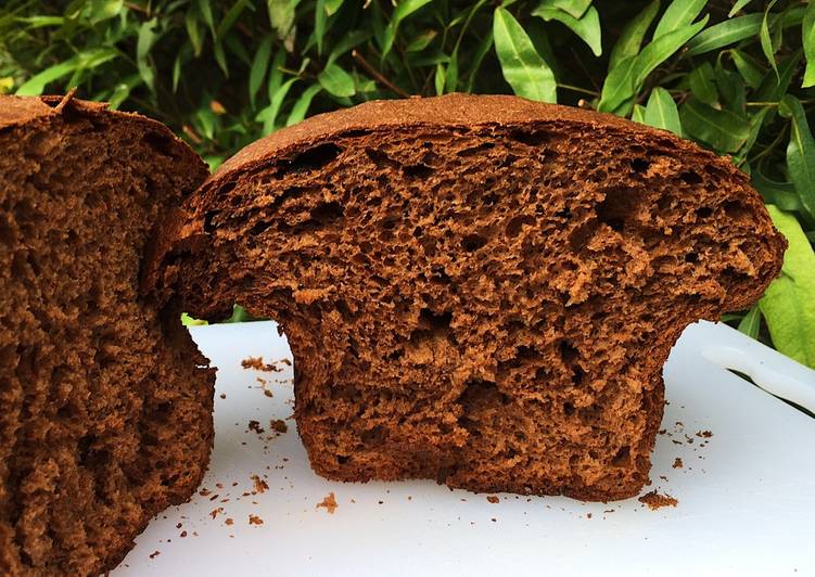 Resep Rahasia Chocolate Loaf Bread Roti Tawar Cokelat Resep Masakanku