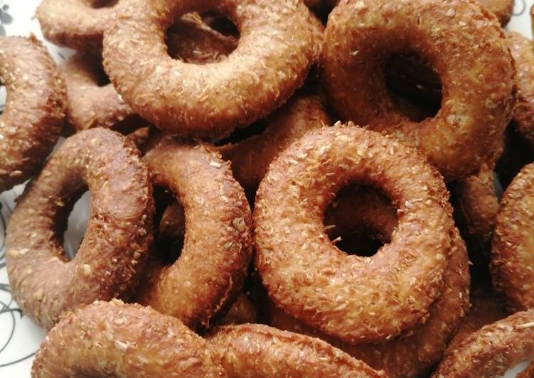 Steps to Prepare Any-night-of-the-week Whole wheat mini doughnuts 🍩