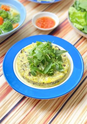 Hình của món Chả Trứng Hấp.