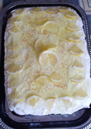 1951. Egyszerű citromos túró torta😋 recept fotója
