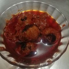 A picture of Hyderabadi Amla chutney.