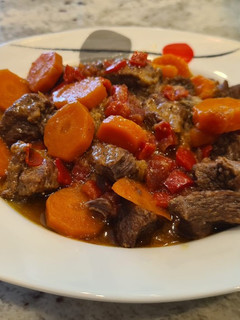 Una foto de Goulash húngaro