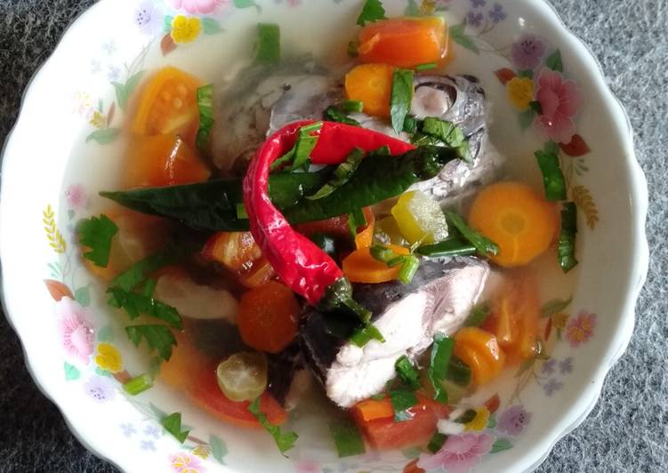 Resep Sup tuna tanpa kolestrol, Bisa Manjain Lidah