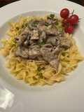 Beef Stroganoff