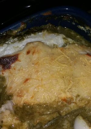 Una foto de Budín de pescado al horno