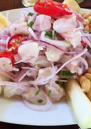 Una foto de Ceviche de renieta